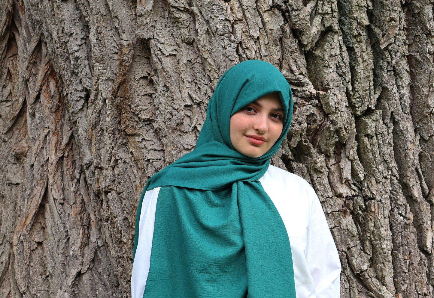Emerald Cotton Shawl