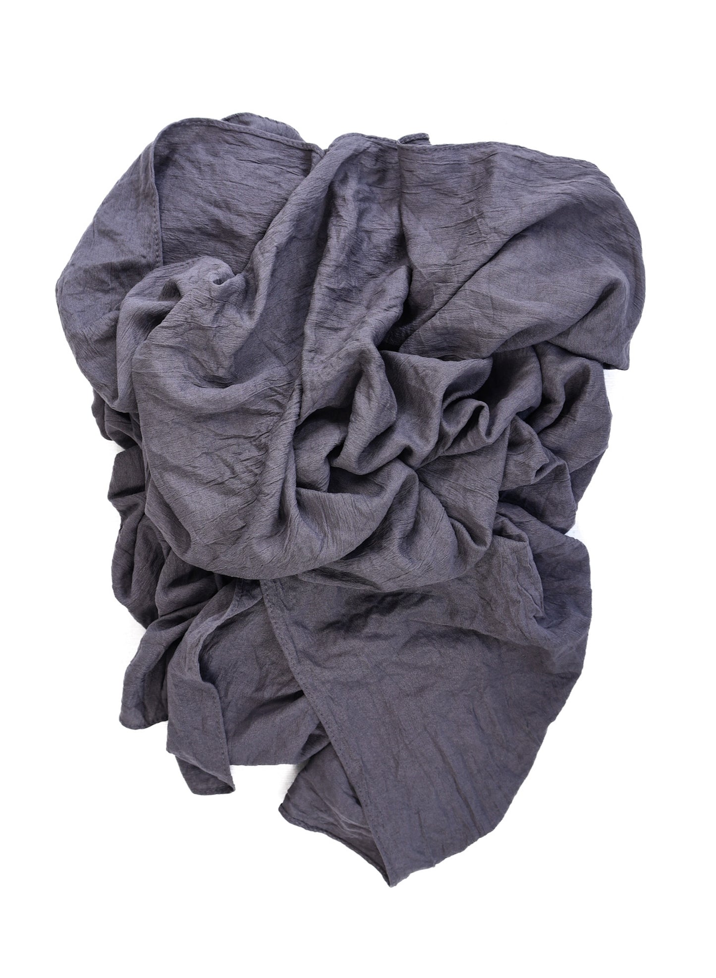 Crinkle Hijab - Gray