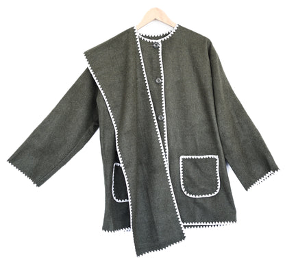Anadolu Cardigan - Olive