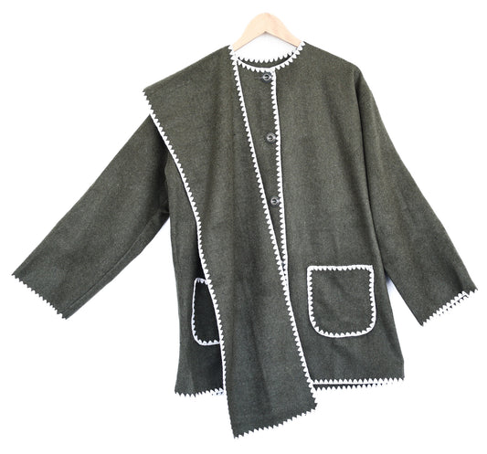 Anadolu Cardigan - Olive