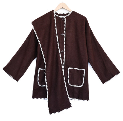 Anadolu Cardigan - Brown