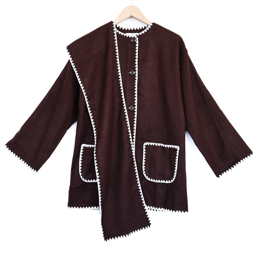 Anadolu Cardigan - Brown