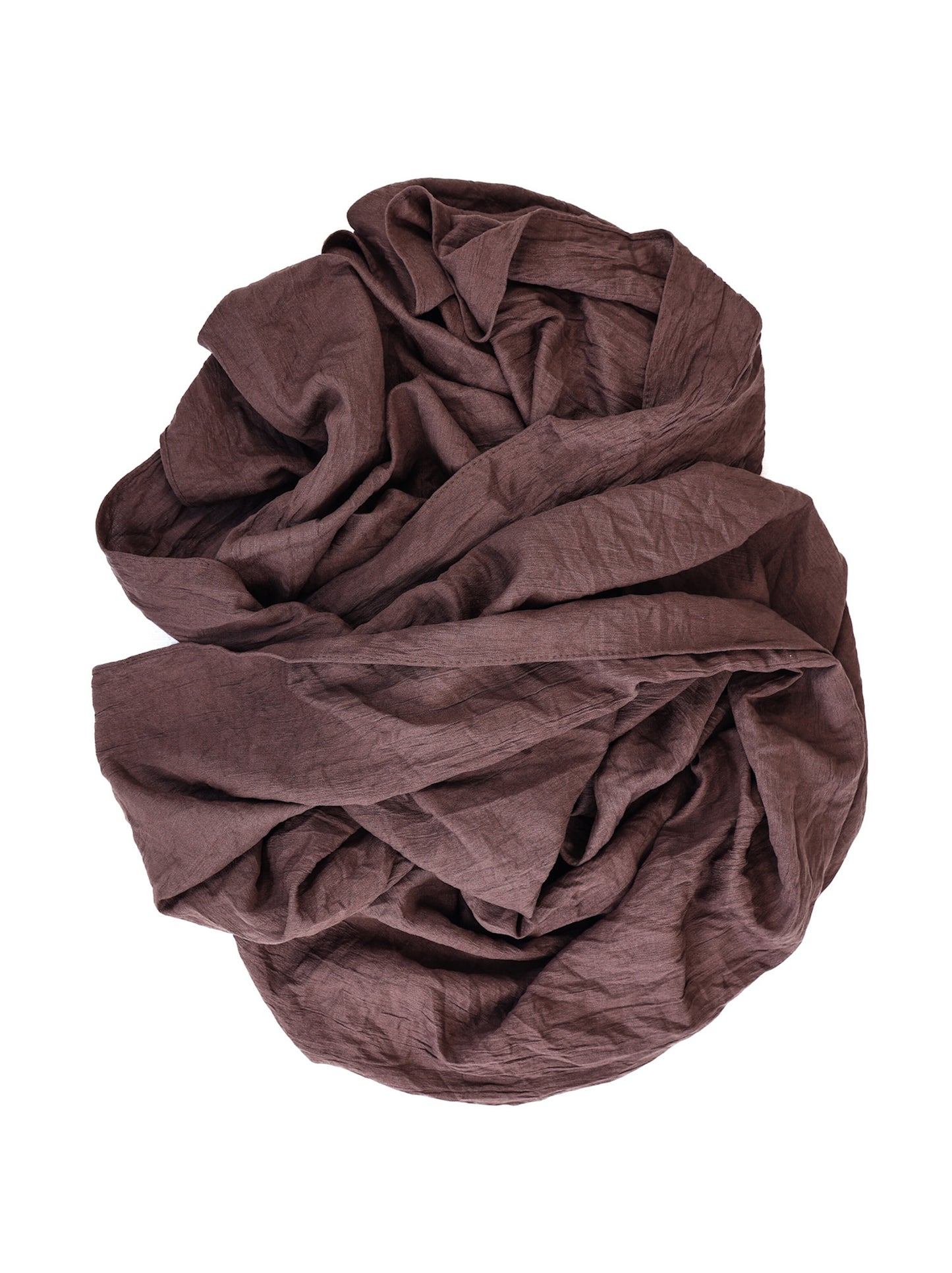Crinkle Hijab - Cacao