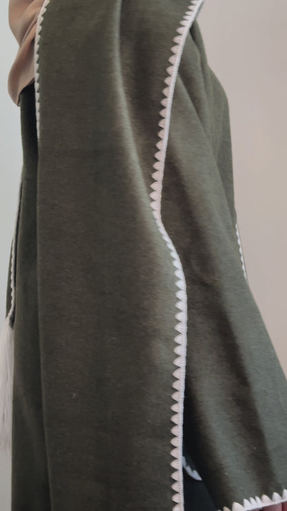 Anadolu Cardigan - Olive