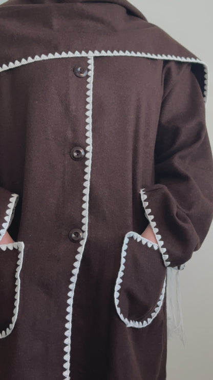 Anadolu Cardigan - Brown